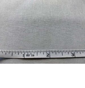 Grey Linen Cotton Blend