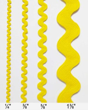 Bright Yellow Rick Rack