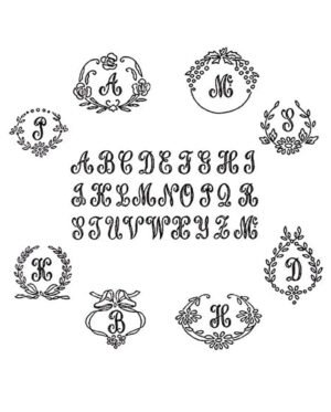 1927 Initials Designs